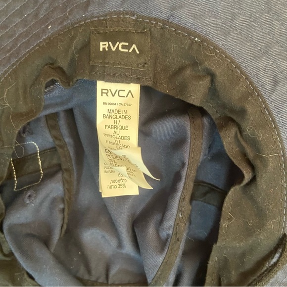 RVCA Mens Dayshift Boonie Hat Dayshift Collection Navy Outdoor Hiking Boating - Picture 10 of 12
